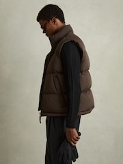 Negro - Reiss Agon Shearling Gloves - Imagen 2 de 3