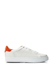 Moda In Pelle Brandie Lace Up Slim Sole Trainers - Image 1 of 4