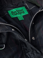 Barbour® x GANNI Green Jacket - Image 9 of 11