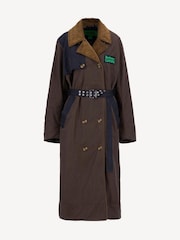 Barbour® x GANNI Brown Jacket - Image 8 of 11