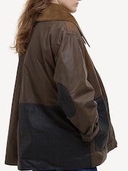 Barbour® x GANNI Brown Jacket - Image 4 of 9