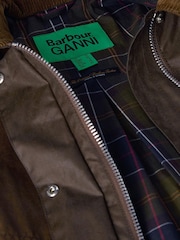 Barbour® x GANNI Brown Jacket - Image 7 of 9