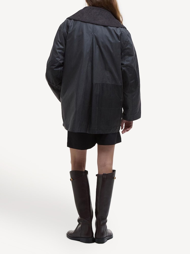 Barbour® x GANNI Black Jacket - Image 2 of 9