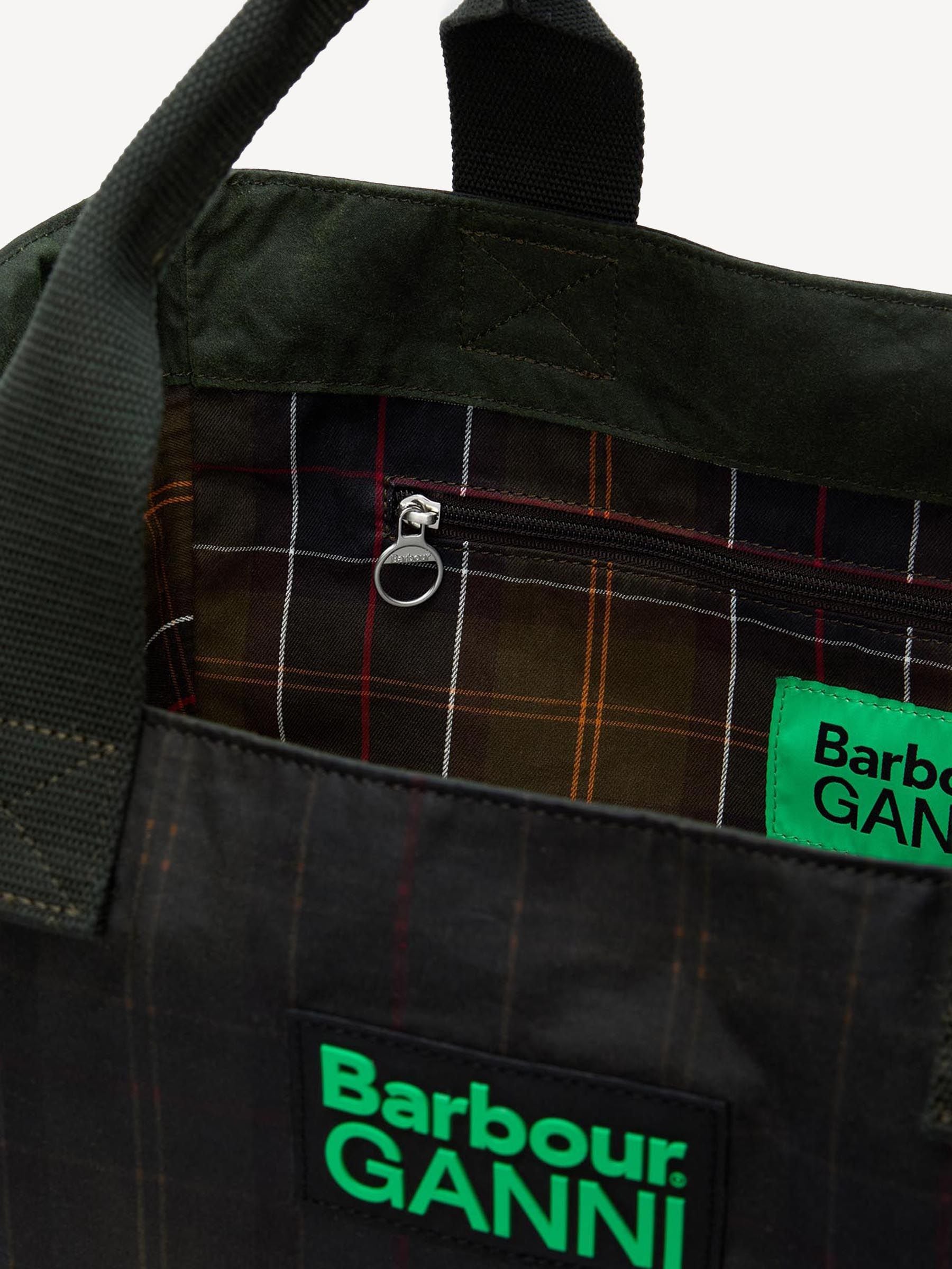 Barbour® x GANNI Green Bag | Seasons