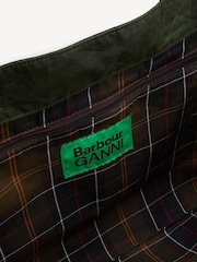 Barbour® x GANNI Green Bag - Image 7 of 7