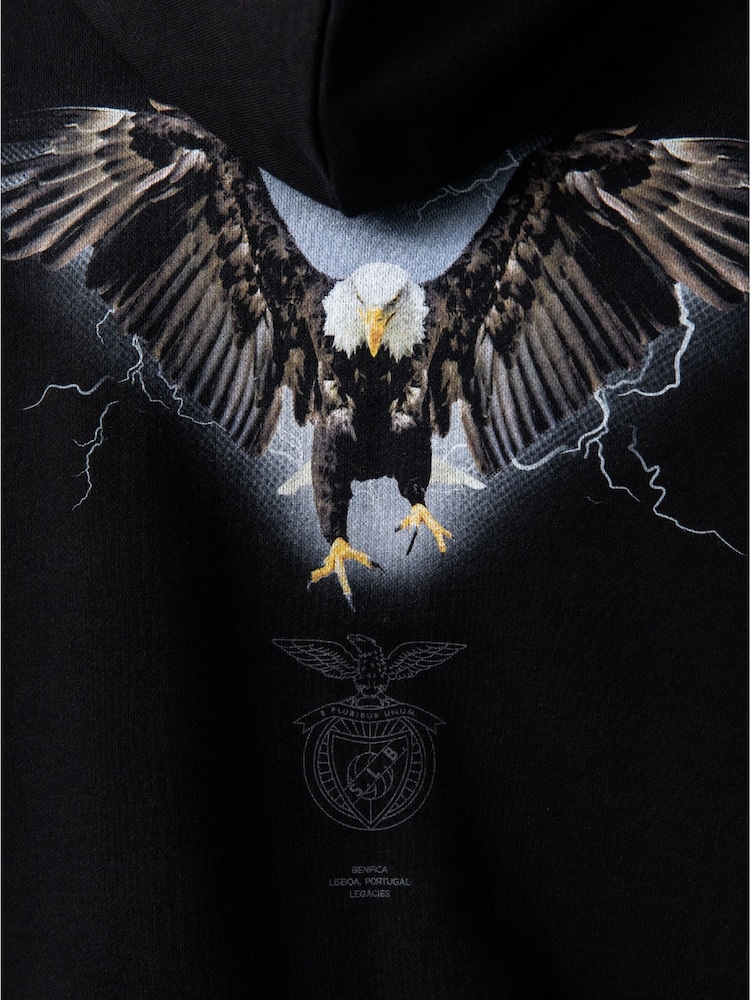 Legacies Benfica Águia 100% Cotton Hoodie - Image 7 of 7