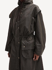 Barbour® x Alexa Chung Green Jacket - Image 5 of 10