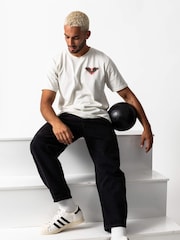 Legacies White Benfica Águia Vintage 100% Cotton T-Shirt - Image 7 of 7