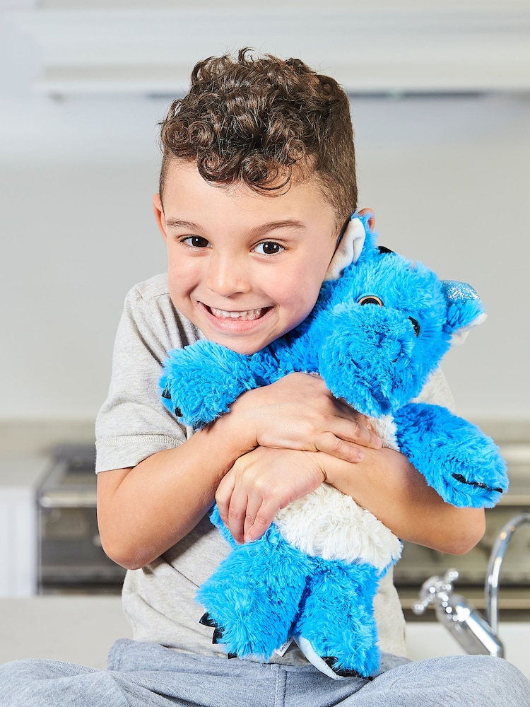 Warmies® Fully Heatable Blue Dragon - Image 2 of 4 Warmies® Fully Heatable Blue Dragon - Image 2 of 4
