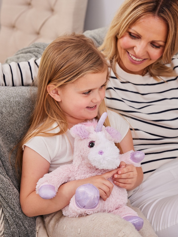 Warmies® Fully Heatable Pink Unicorn - Image 1 of 4