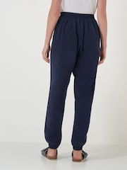 Crew Clothing Blue Adler Twill Joggers - Image 2 of 5