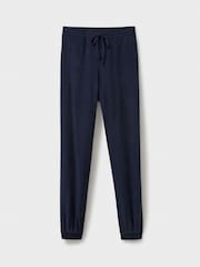 Crew Clothing Blue Adler Twill Joggers - Image 5 of 5