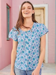 Aspiga Blue Lisbon Cotton Shirt - Image 1 of 4
