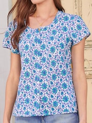 Aspiga Blue Lisbon Cotton Shirt - Image 2 of 4