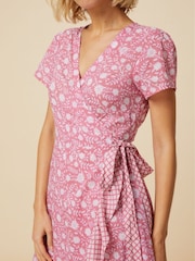 Aspiga Pink Demi Wrap Dress - Image 3 of 6