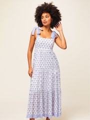 Aspiga White Maxi Tabitha Dress Shorts - Image 1 of 4