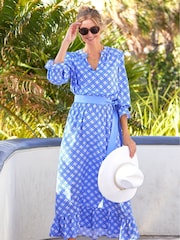 Aspiga Blue Maeve Dress - Image 1 of 6
