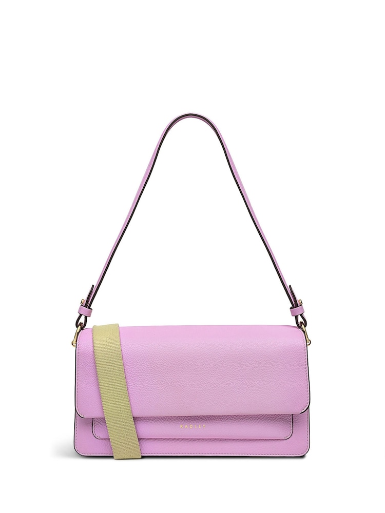 Radley London Leather Lane Medium Flapover Shoulder Bag - Image 1 of 5