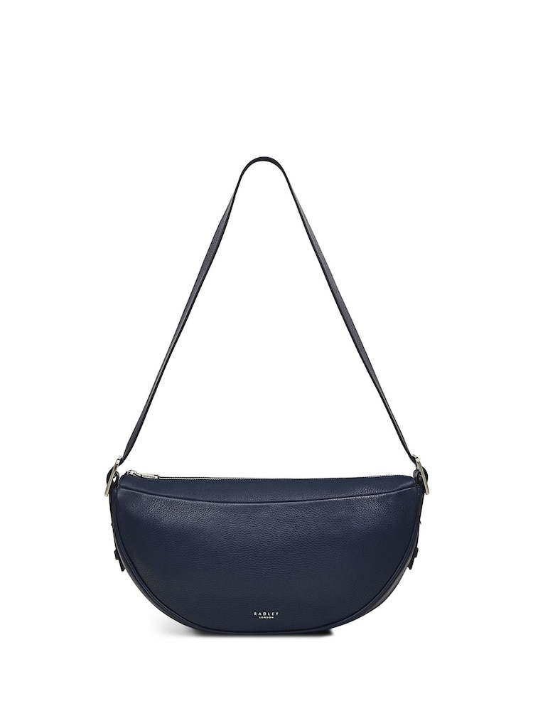 Radley London Blue Pennington Street Medium Ziptop Shoulder Bag - Image 2 of 5