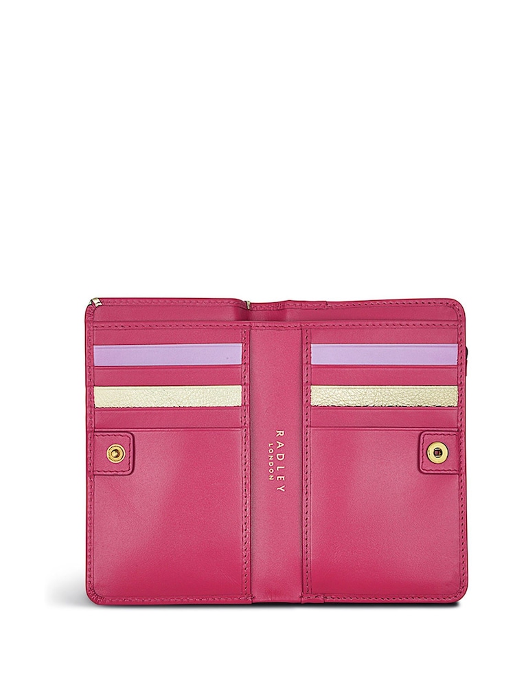 Radley London Pink Magic Carousel Medium Bifold Purse - Image 4 of 4