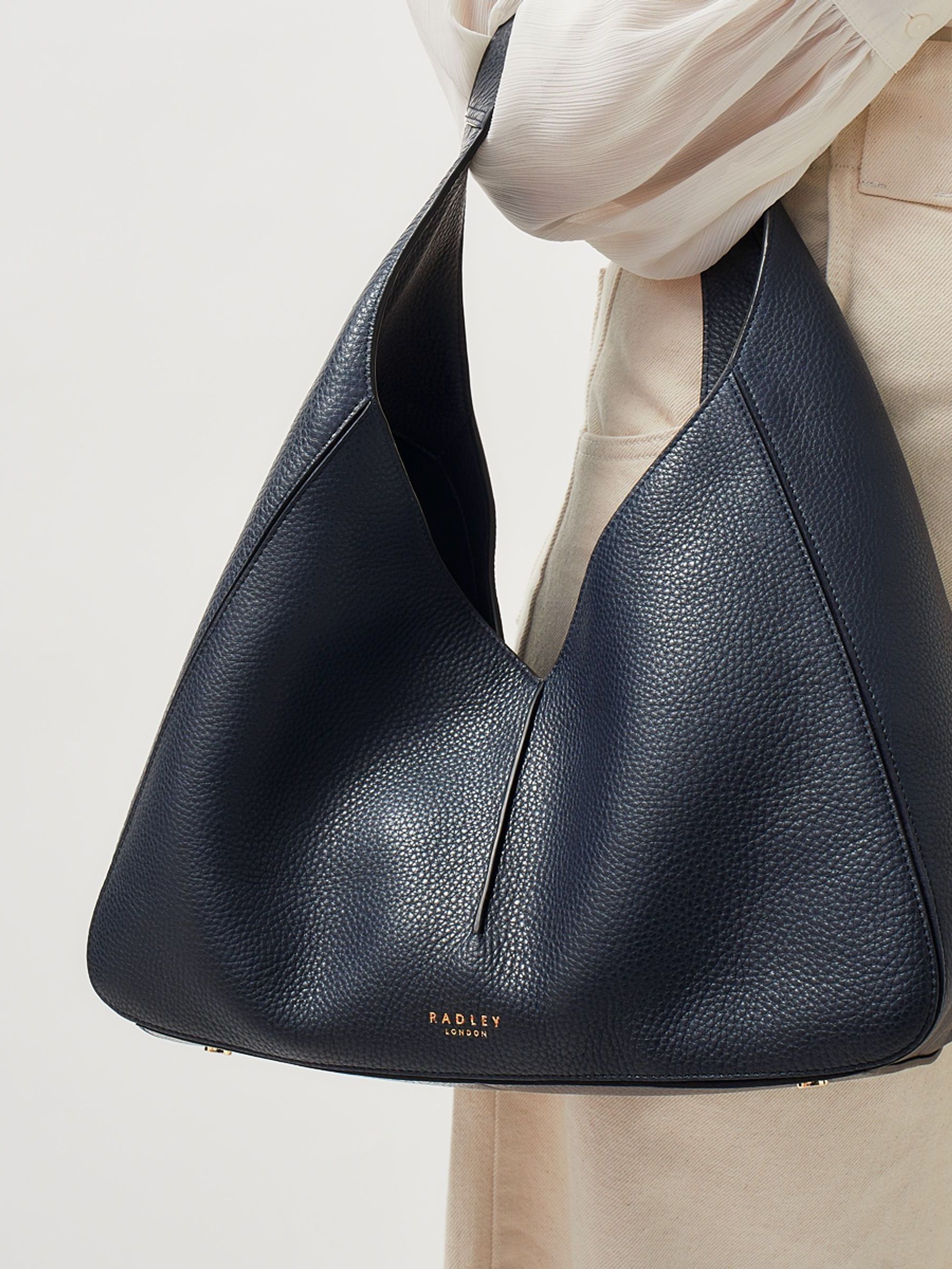 Buy Radley London Blue Hillgate Place Large Open Top Shoulder Bag from Next Luxembourg