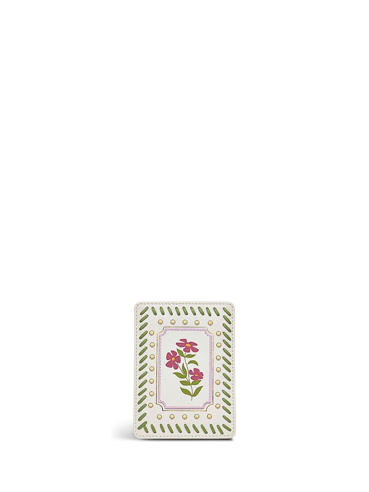 Radley London Carousel Small Travel White Card Holder - Image 1 of 3
