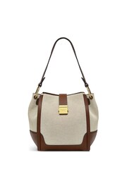 Radley London Natural Sloane Street Canvas Medium Open Top Shoulder Bag - Image 2 of 5