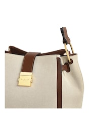 Radley London Natural Sloane Street Canvas Medium Open Top Shoulder Bag - Image 4 of 5