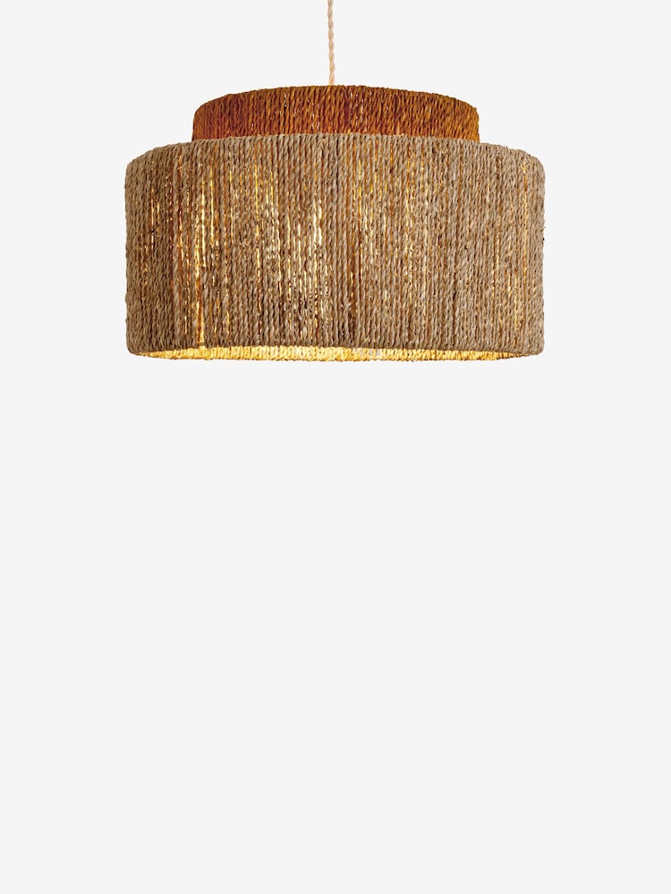 French Connection Natural/Rust Durachaar Shade - Image 4 of 4