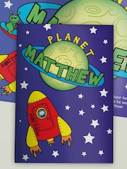 Personalised Space Story Book by PMC - Image 1 of 4
