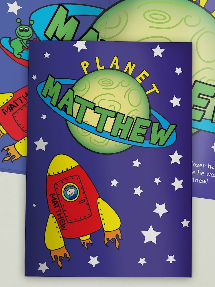Personalised Space Story Book by PMC - Image 1 of 4