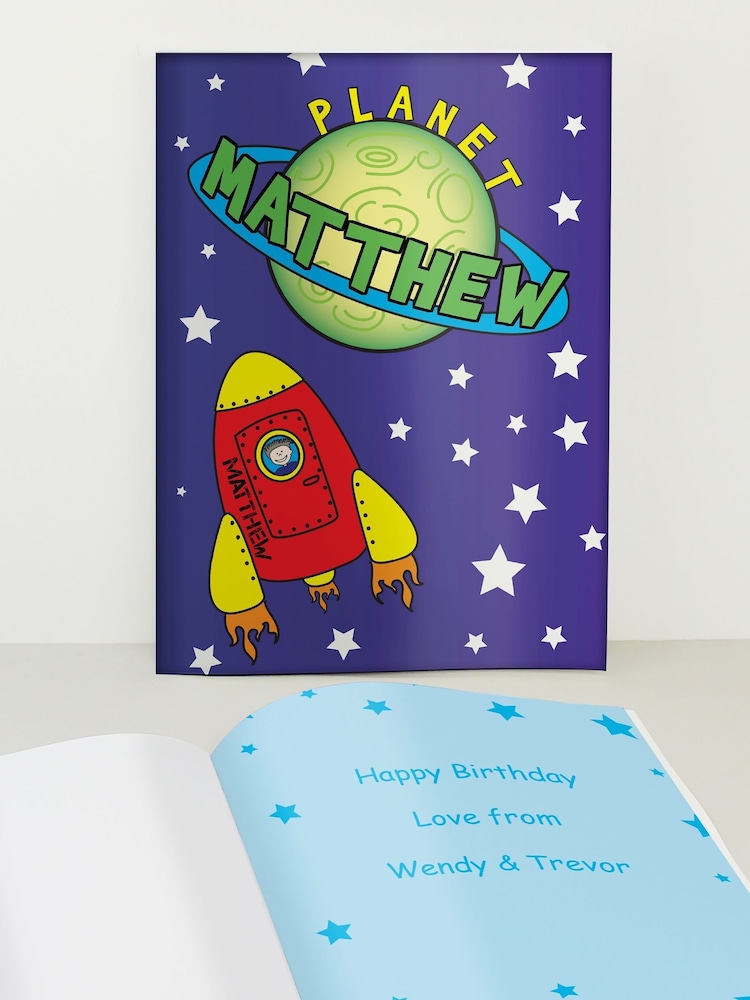 Personalised Space Story Book by PMC - Image 2 of 4