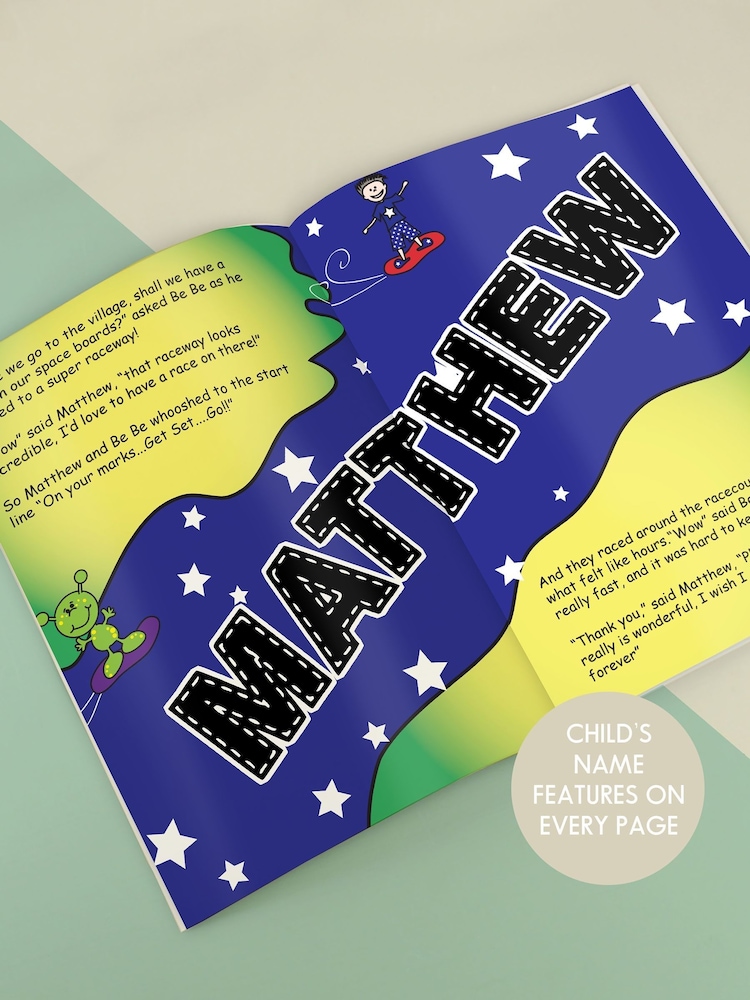 Personalised Space Story Book by PMC - Image 4 of 4