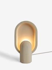 French Connection Cream Rapoko Blanc Table Lamp - Image 4 of 4