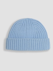 Hellblau - JoJo Maman Bébé Rib Hat - Bild 2 von 3