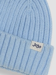 Hellblau - JoJo Maman Bébé Rib Hat - Bild 3 von 3