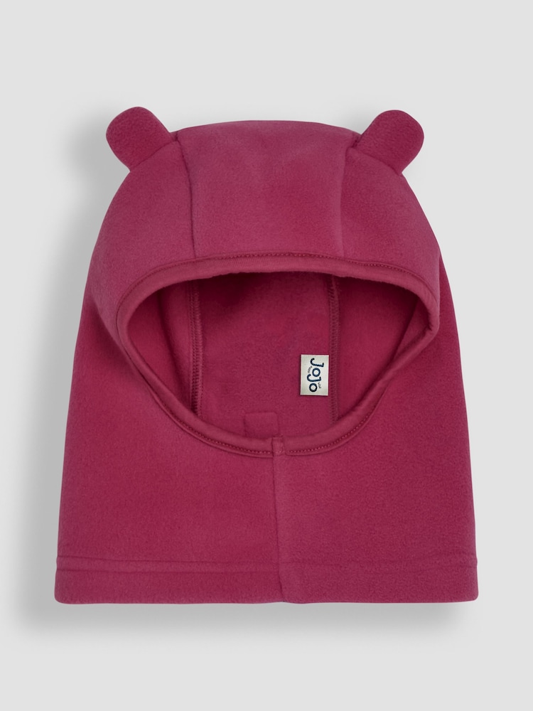 JoJo Maman Bébé Orchid Polarfleece Balaclava Hat - Image 1 of 3