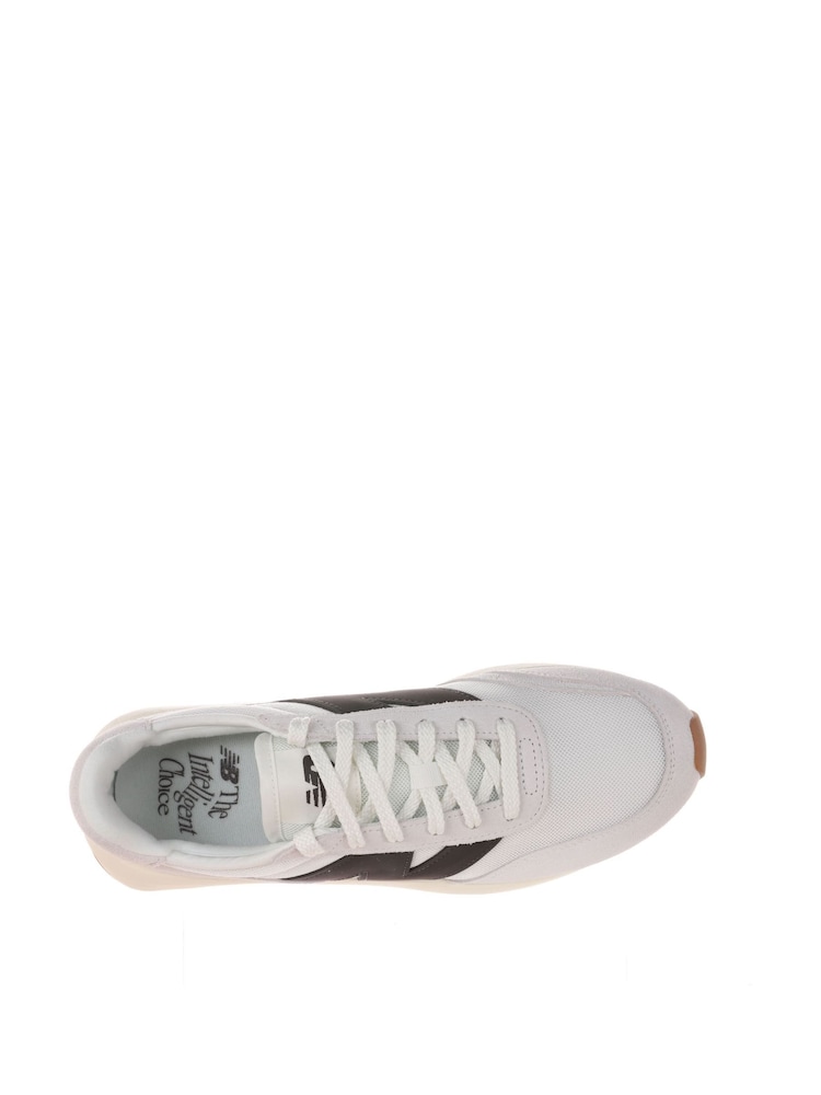 Blanc - New Balance Mens 370 Trainers - Image 11 of 13