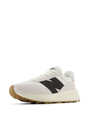 Белый - мужские кроссовки New Balance 370 - Изображение 4 из 13