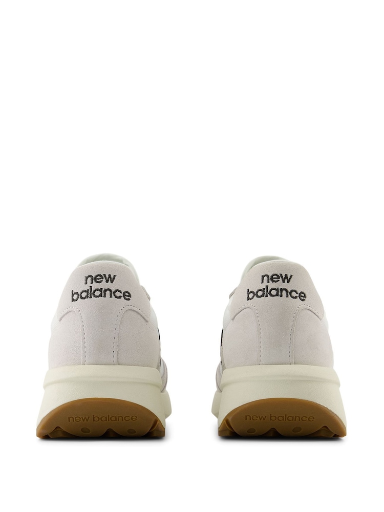 Blanc - New Balance Mens 370 Trainers - Image 8 of 13