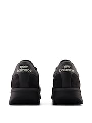 New Balance Black/Green Mens 370 Trainers - Image 7 of 9