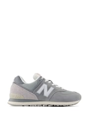 New Balance Grey Mens 574 Trainers - Image 1 of 11