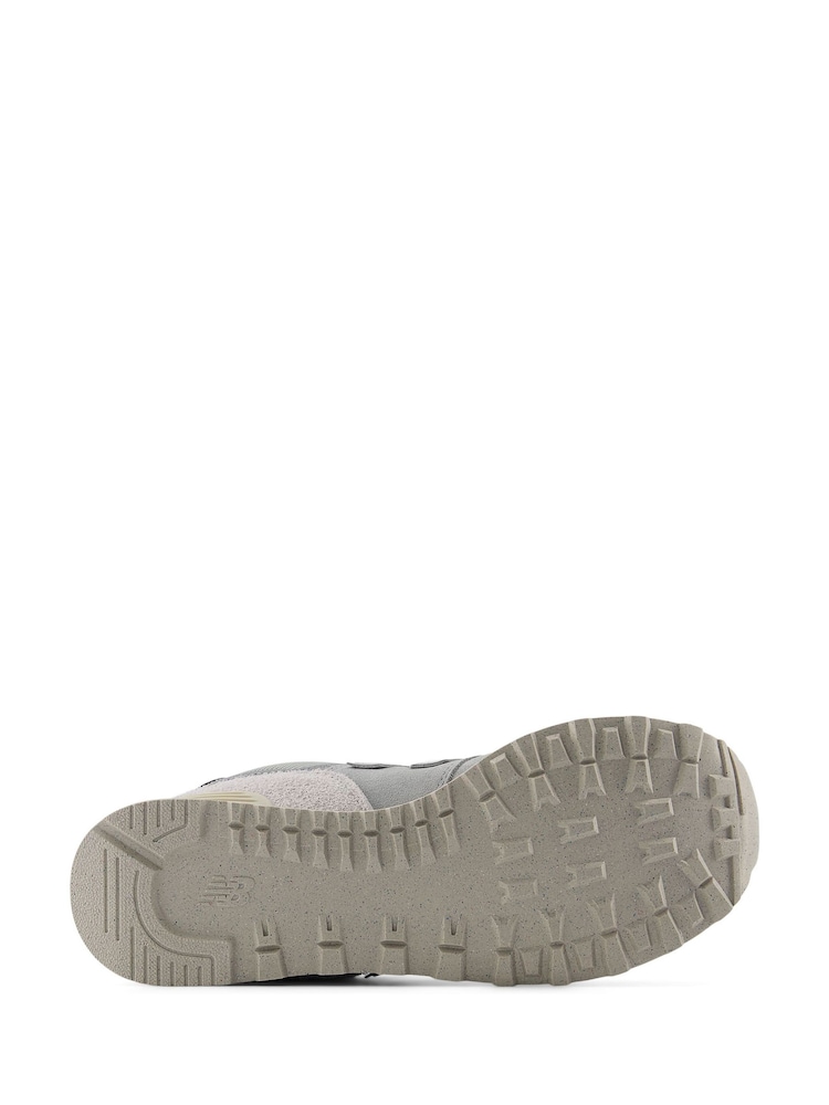 New Balance Grey Mens 574 Trainers - Image 11 of 11