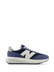 New Balance Blue Mens 370 Trainers - Image 1 of 9