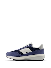 New Balance Blue Mens 370 Trainers - Image 2 of 9