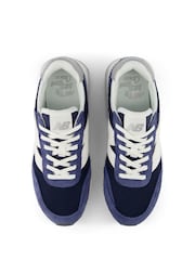 New Balance Blue Mens 370 Trainers - Image 6 of 9