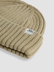 Khakigrün - JoJo Maman Bébé Rib Hat - Bild 2 von 3