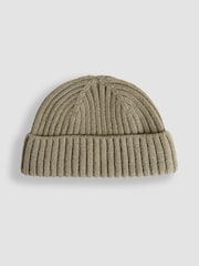 Khakigrün - JoJo Maman Bébé Rib Hat - Bild 3 von 3