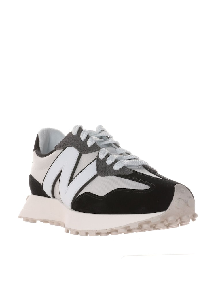 New Balance Black and Purple Mens 327 Trainers - Image 3 of 9