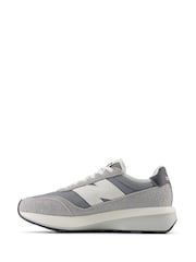New Balance Grey Mens 370 Trainers - Image 2 of 13